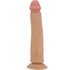 Dildo realista de 25 cm com pele deslizante e ventosa