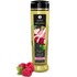 Indulge in a tantalising experience with our Shunga Organic Raspberry Feeling Massage Oil.