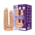 Modèle 1 pénis réaliste double pénétration vibrateur en silicone premium s