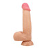 Vibromasseur réaliste à ventouse avec peau douce