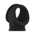 Cock ring with a testicle strap