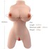 Poupée gonflable de torse féminin, ultra-réaliste et en TPE