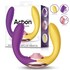Vibrador em U com movimento finger, sucção e 10 vibrações