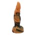 Gode fantasy bicolore avec ventouse
