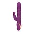 Rabbit vibrator with up-and-down motion