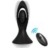 Doble estimulación con vibrador y plug anal sumergible