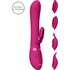 Vibrador potente e versátil com capas intercambiáveis