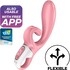Vibrateur lapin satisfyer hug me avec fonctions.