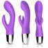 Ergonomic, waterproof vibrator with multiple modes