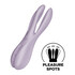 Vibrador innovador con tres brazos y potentes motores