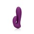 Vibrador compacto com estimulação interna e externa