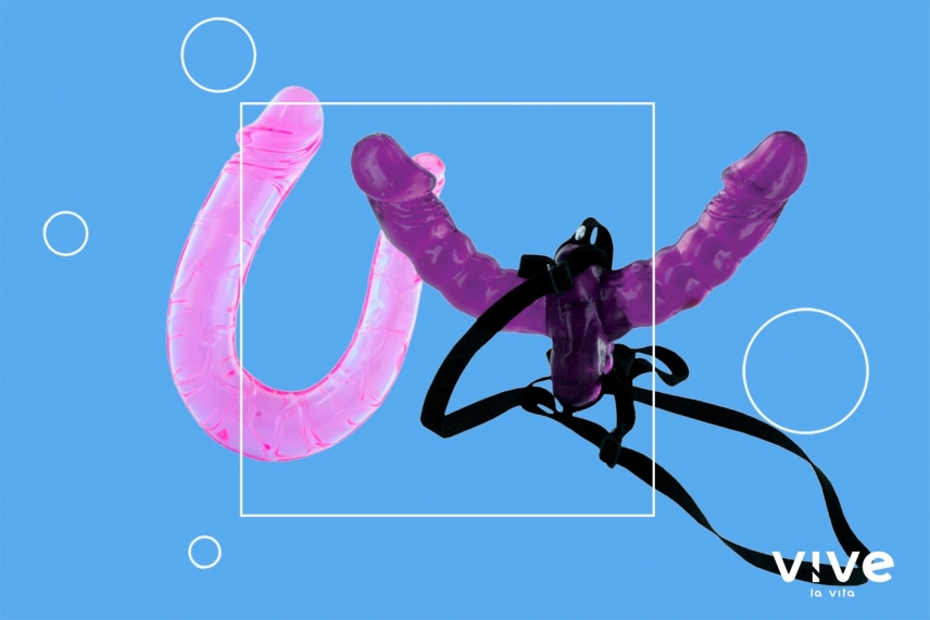 Comparativa de todos los tipos de dildos dobles que existen y ventajas de cada modelo