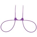 ZIP TIE CUFFS PURPLE
