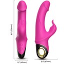 METEROR DILDO VIBRADOR RABBIT