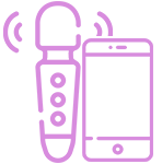 Vibromasseurs avec application
