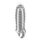 Manchon avec extension pour le pénis sono nº36 transparent