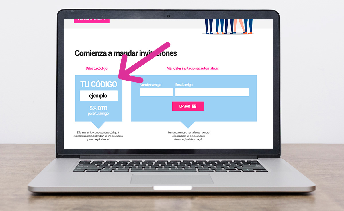 código de ejemplo