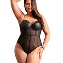 BODY SPALLINE CATENA NERO