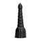 Dildo in PVC con design scanalato, ideale per chi ha già esperienza