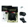 Kit Rosso Passione: anello, mascherina e manette in raso