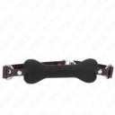 MORDAÇA DE OSSO 12 CM PRETO