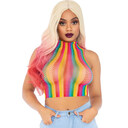 TOP DE REDE MULTICOLOR