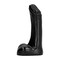 Consolador preto, textura suave, fácil de limpar, utilização segura