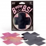 Cobre-mamilos holográficos para decoração corporal sensual